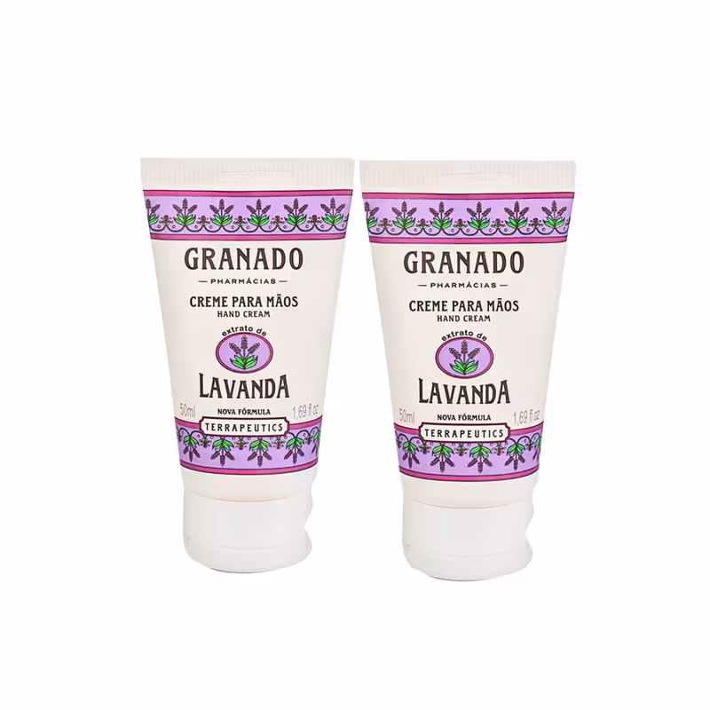 Dois Cremes para as Mãos Lavanda Granado 50ml