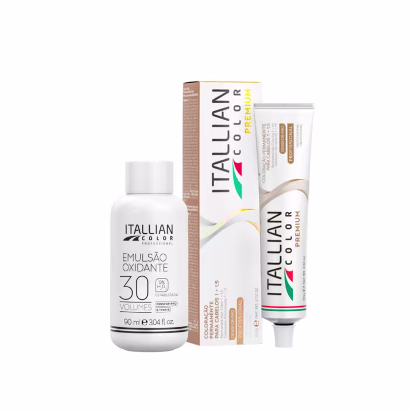 Itallian Color Premium 5.20 Cast. Claro Viol.+OXI 30vol 90ml