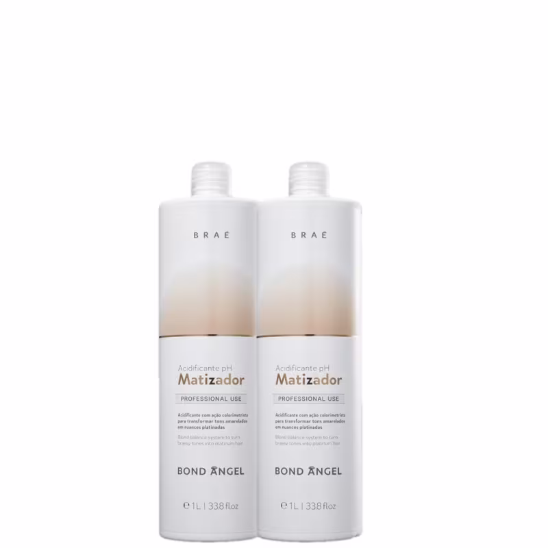 Kit Brae Bond Angel - Matizador Acidificante Ph 1L (2 Unidades)
