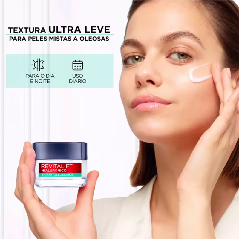 Kit L'Oréal Paris Revitalift Duo Care, 2 produtos.