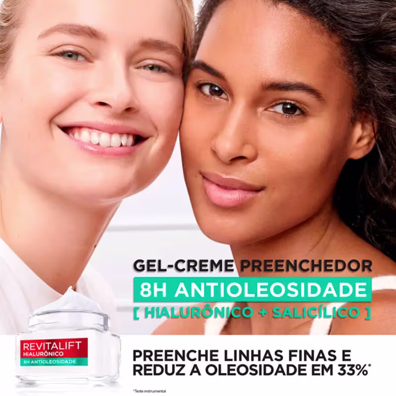 Kit L'Oréal Paris Revitalift Duo Care, 2 produtos.