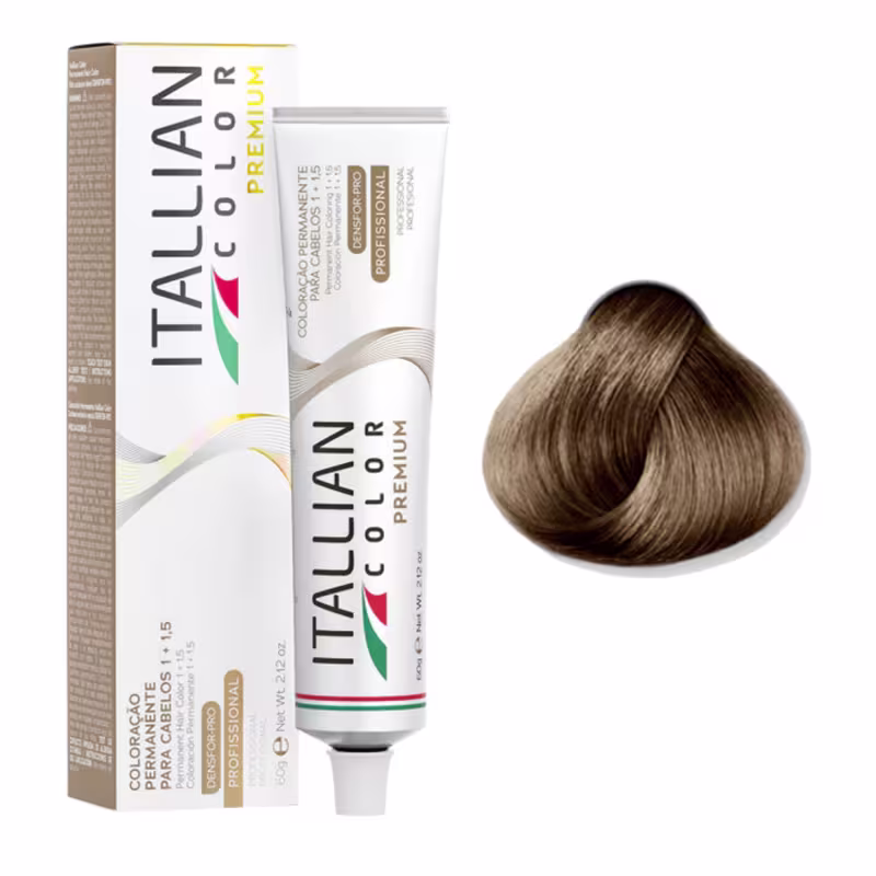 Itallian Color Premium 8.31 Louro Dourado Cinza+OXI20vol90ml