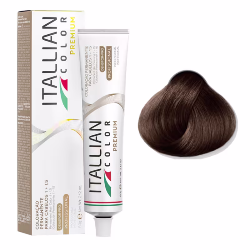 Itallian Color Premium 7.34 Louro Dourado + OXI 20vol 90ml