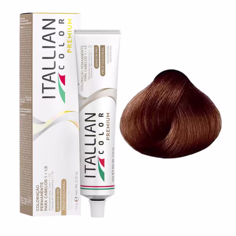 Itallian Color Premium 6.31 Louro Dourado Cinza+OXI20vol90ml