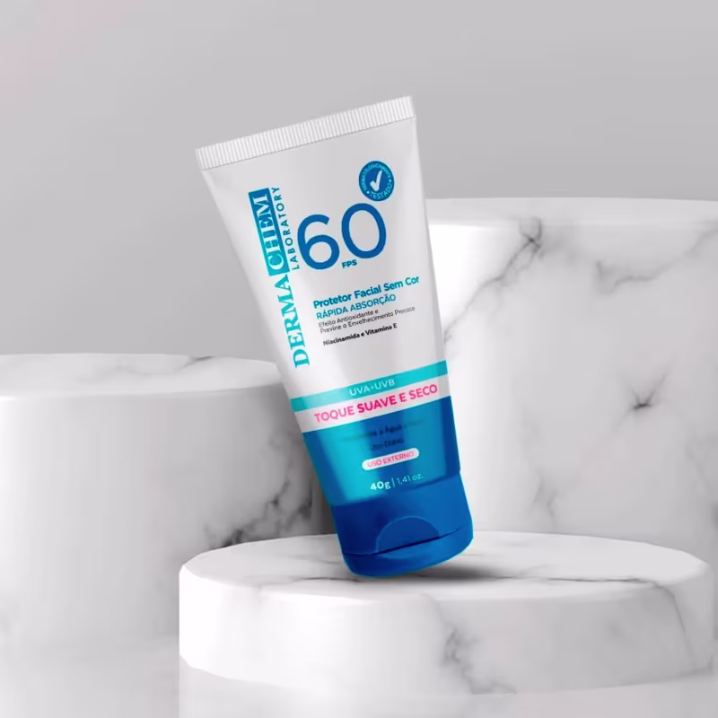 Dois Protetores Solares 60 FPS Dermachem