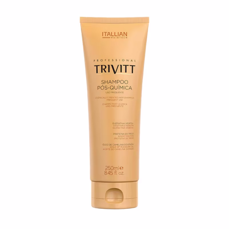 Trivitt Shampoo Pós-Química + Power Oil 30ml – Tratamento Capilar Profissional