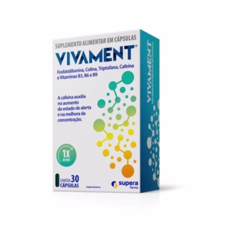 Suplemento Alimentar Vivament Supera Farma - 30cps