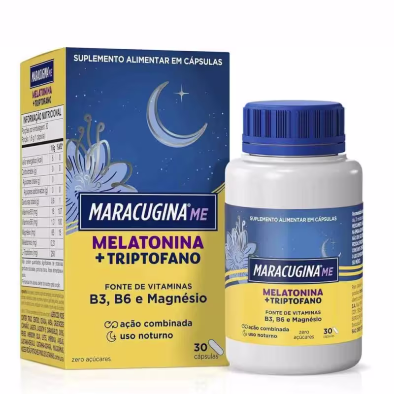 Suplemento Alimentar Maracugina Me - 30cps