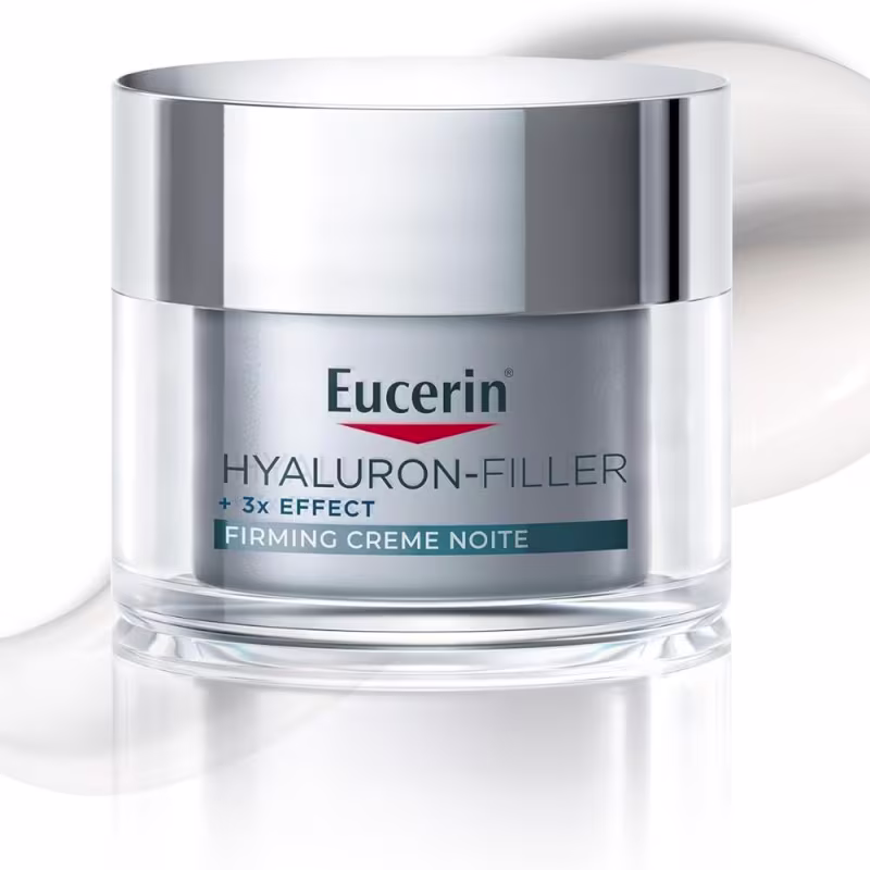 Creme Facial Anti-Idade Eucerin Hyaluron Filler 3x Firming Creme Noite 50g