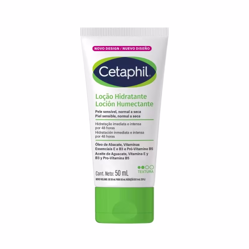 Cetaphil para Peles Secas e Sensíveis - Loção Hidratante 50ml