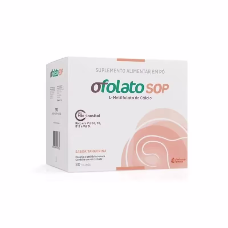 Mantecorp Ofolato Sop Sabor Tangerina - Suplemento Vitamínico 30x4g