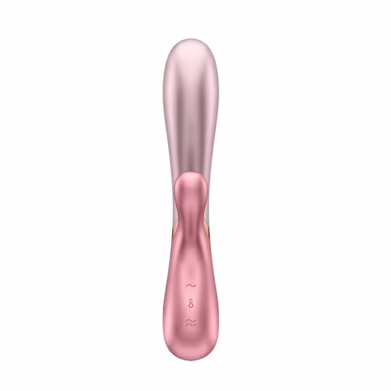A imagem mostra um vibrador rosa.