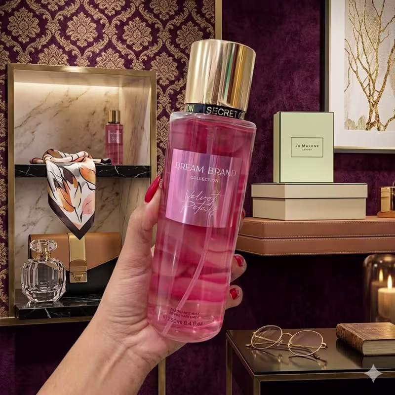 Body Splash Velvet Petals Dream Brand Collection - 250ml