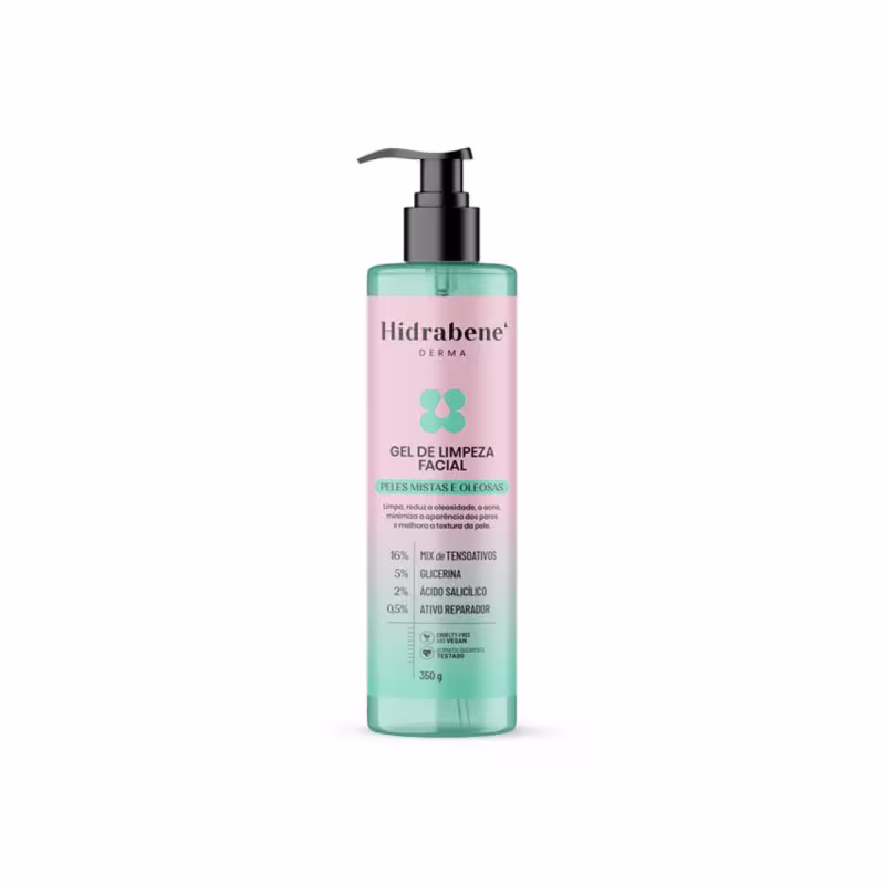 Gel de Limpeza Facial - Peles Mistas e Oleosas