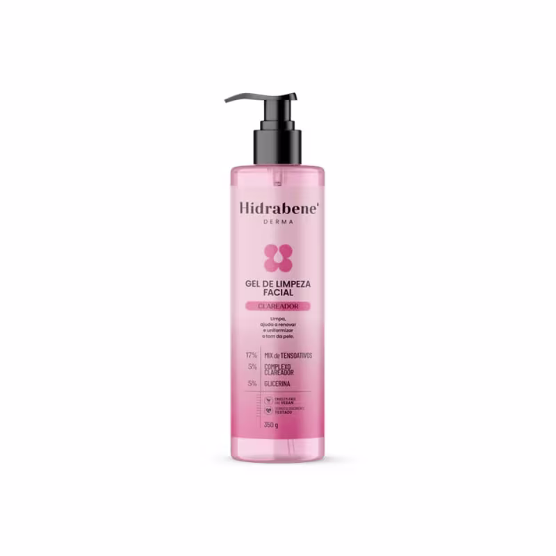 Gel de Limpeza Facial Clareador
