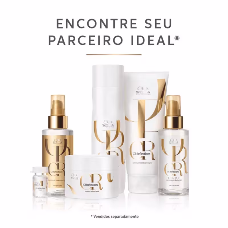 Kit Wella Professionals Oil Reflections Dupla de Tratamento, 2 produtos.