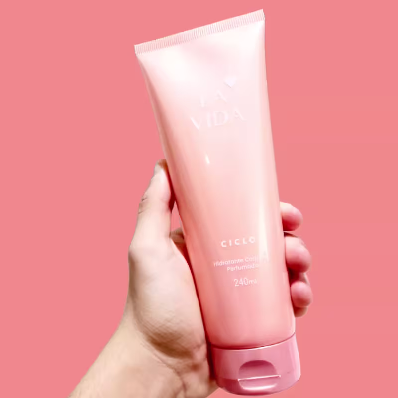 Kit 2un Hidratante Corporal La Vida Ciclo Cosméticos 240ml