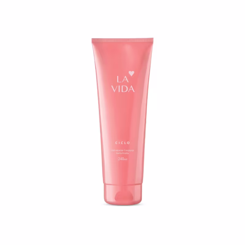 Kit 2un Hidratante Corporal La Vida Ciclo Cosméticos 240ml