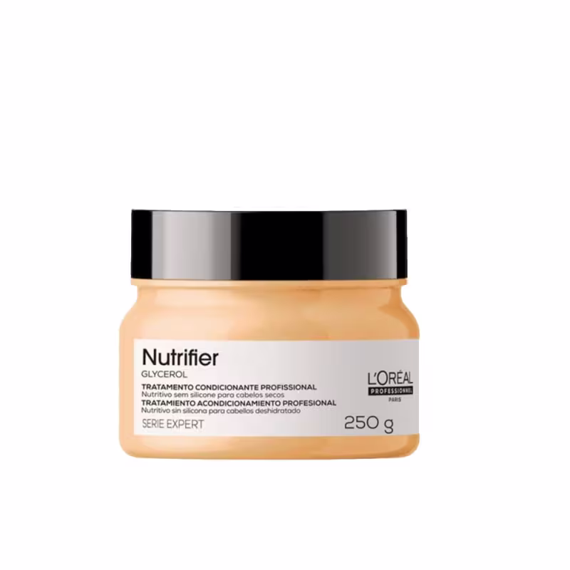 Kit L'Oréal Professionnel Serie Expert Absolut Repair Nutrifier Vitamino Color Trio, 3 produtos.