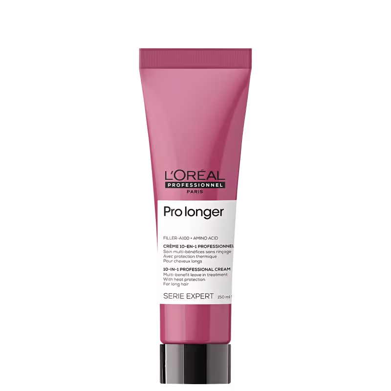 Kit L'Oréal Professionnel Pro Longer Trio Preenchimento de Pontas Cabelos Finos, 3 produtos.