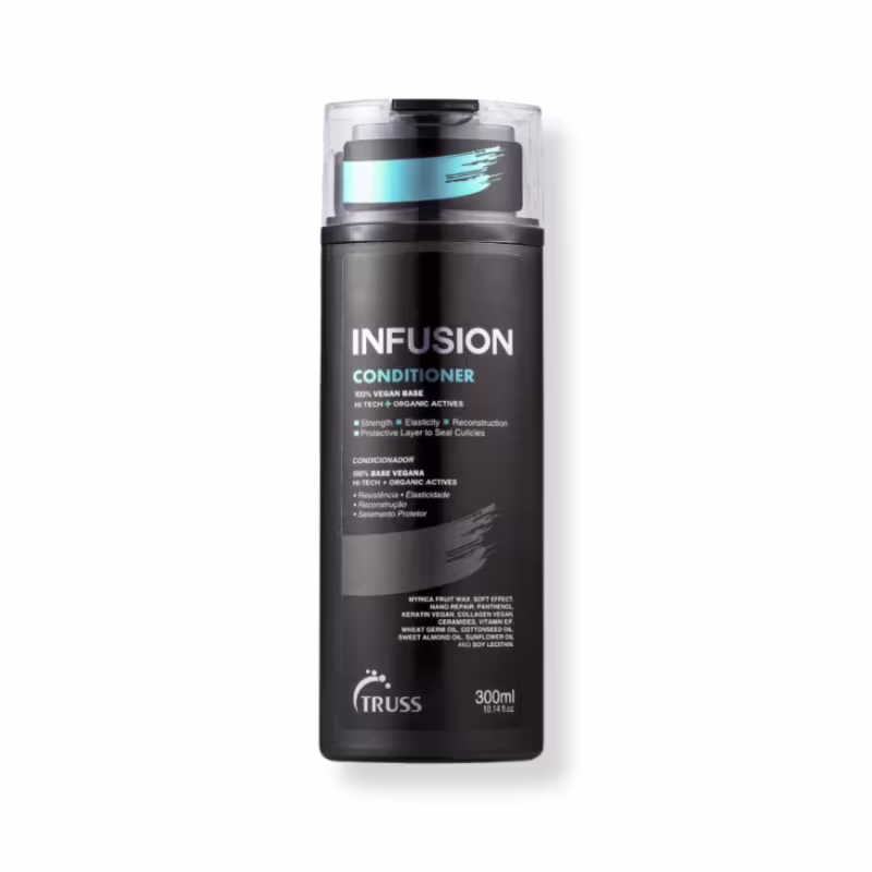 Kit com 3 Produtos Truss Infusion Shampoo , Condicionador e Spray Uso Obrigatório para Cabelos Danificados