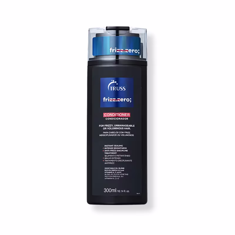 Kit com 3 Produtos Truss Frizz Zero Shampoo , Condicionador e Serum Night Spa para Cabelos com Frizz