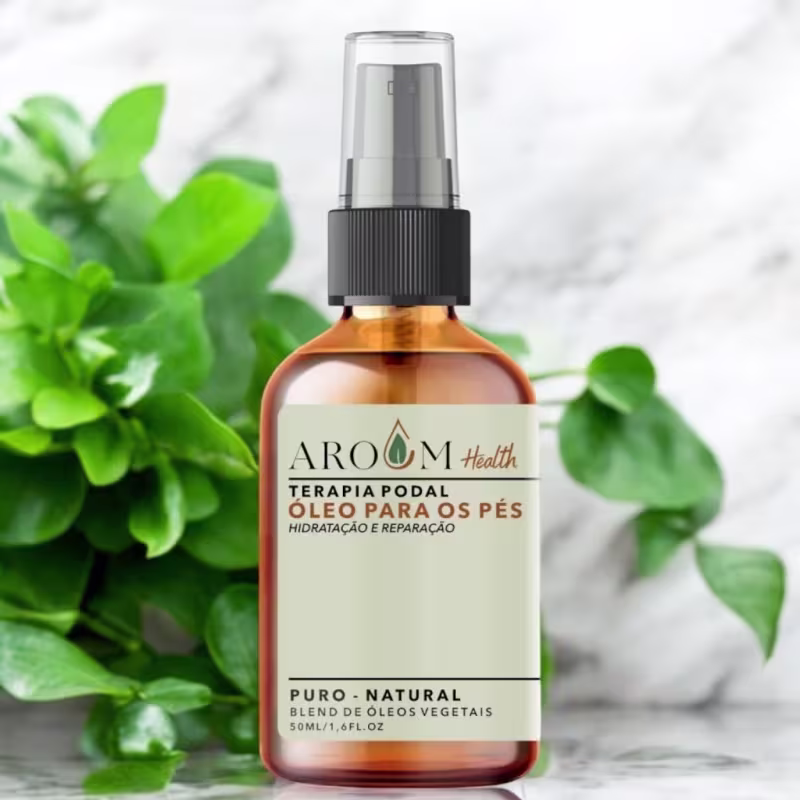 Óleo Hidratante e Relaxante para os Pés - 50 ml Aroom Health