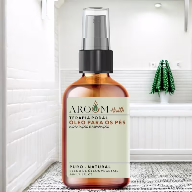 Óleo Hidratante e Relaxante para os Pés - 50 ml Aroom Health