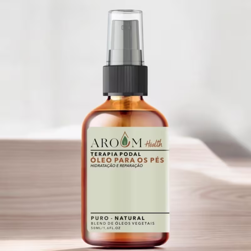 Óleo Hidratante e Relaxante para os Pés - 50 ml Aroom Health