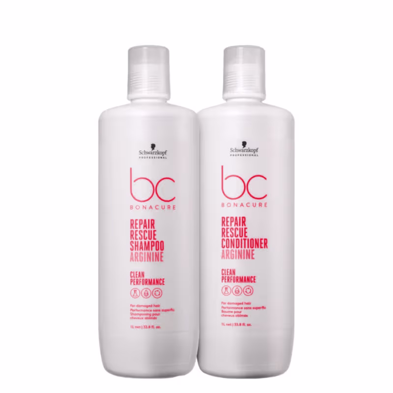Kit Schwarzkopf Professional BC Bonacure Clean Performance Repair Rescue Pro Duo (2 Produtos)