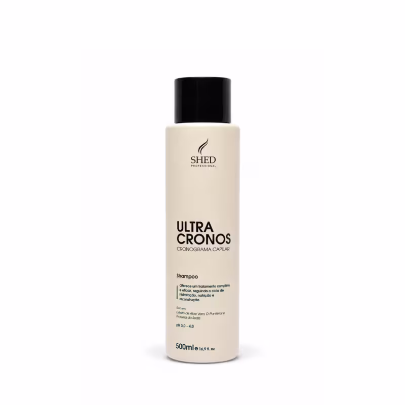 Shampoo Ultra Cronos 500ml Cronograma Capilar | Shed Professional