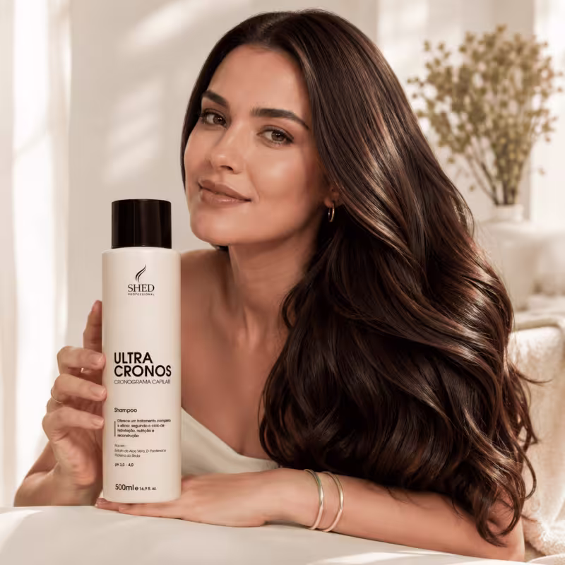 Shampoo Ultra Cronos 500ml Cronograma Capilar | Shed Professional