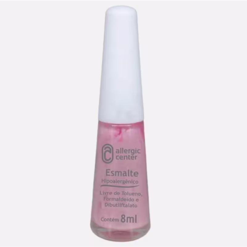 Esmalte Hipoalergênicos Tradicional 7 Free 7ml Allergic Center Cor:Rosa Cintilante