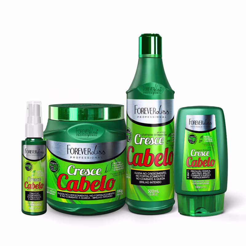 Kit Cresce Cabelo Completo Grande