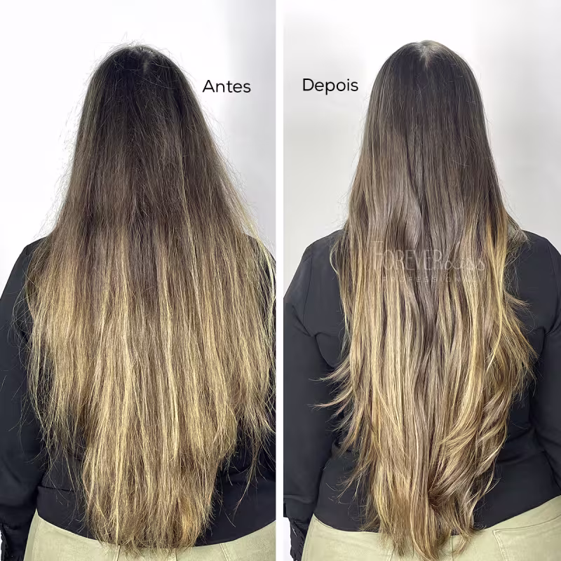 Kit Cresce Cabelo Forever Liss - Shampoo E Leave-In