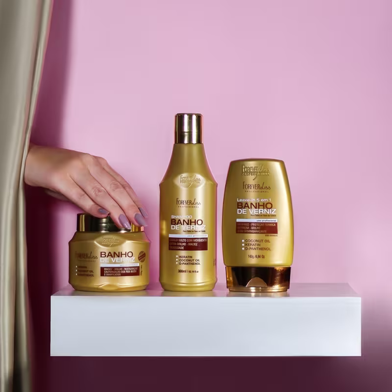 Kit Banho de Verniz Forever Liss