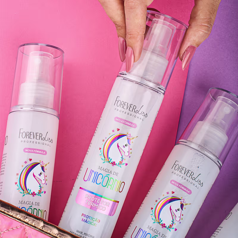 Kit Máscara Desmaia Cabelo 350g com Magia de Unicórnio