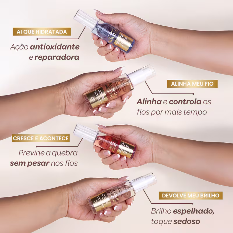 Kit Óleos Capilares Superpoderosos Completo Forever Liss 7 ml