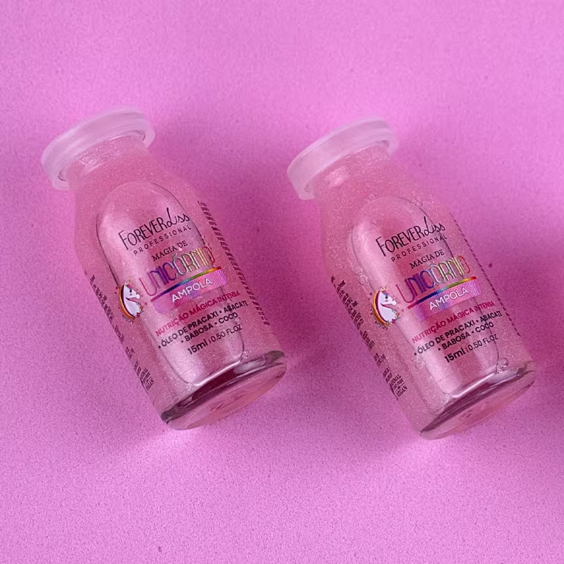 Kit Shampoo Condicionador Ampola Magia De Unicórnio Forever Liss