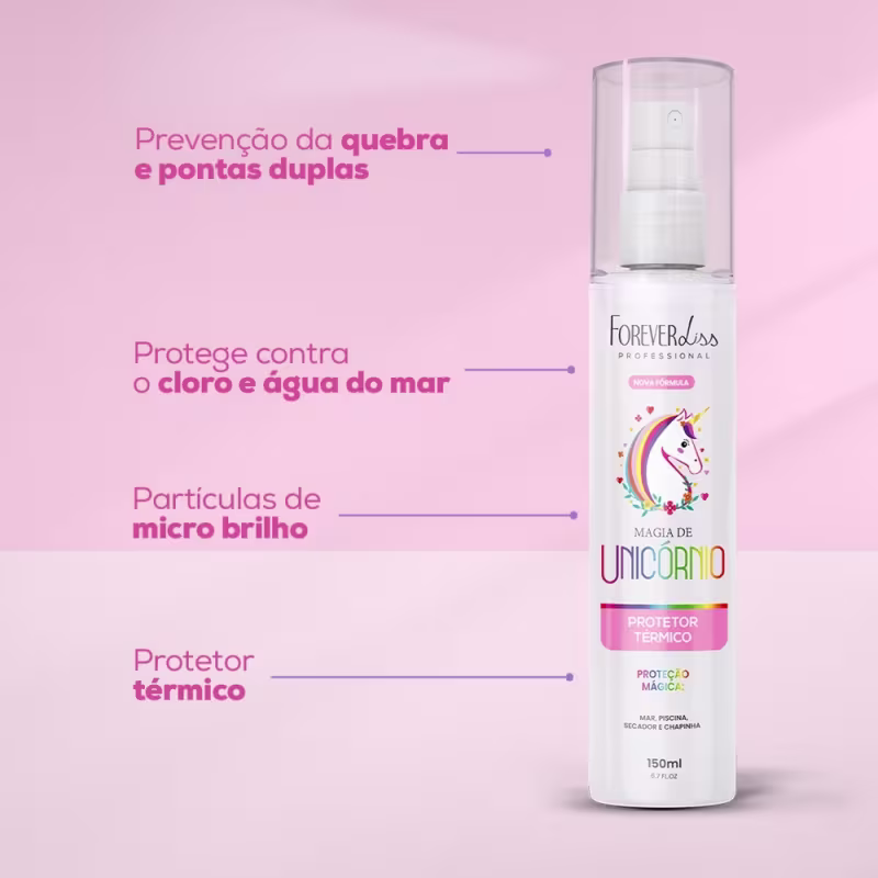 Kit Completo Magia De Unicórnio Forever Liss
