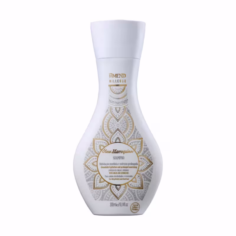Kit Milenar Oil Marroquinos Shampoo e Condicionador 300ml - Amend