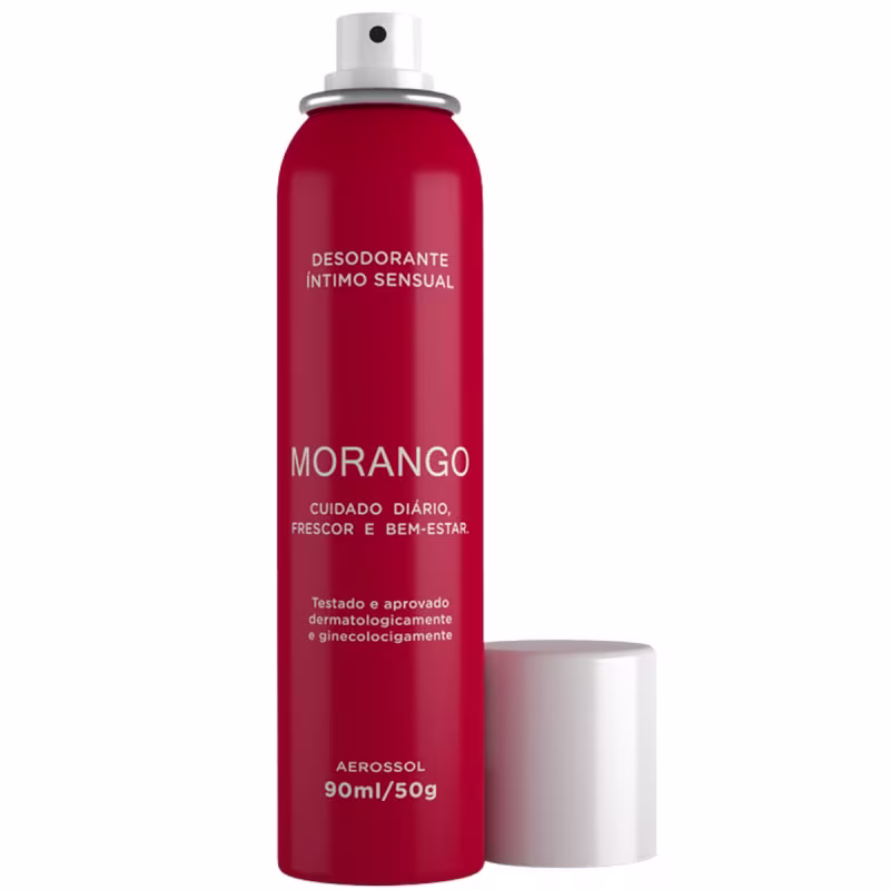 Desodorante Íntimo Morango - 90ml, da marca A Sós