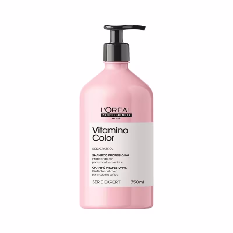 Kit L'Oréal Professionnel Serie Expert Vitamino Color Resveratrol Duo Refil, 2 produtos.