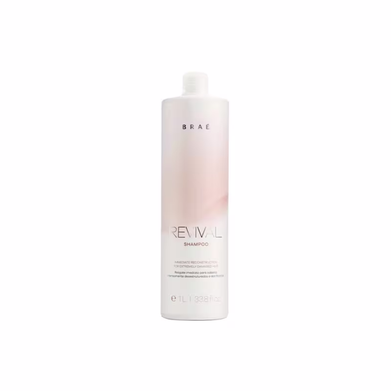 Kit Braé Revival Shampoo+Cond 1L+ Essential 260ml+Masc 500g+Shine Oil 60ml+Power Dose 13ml