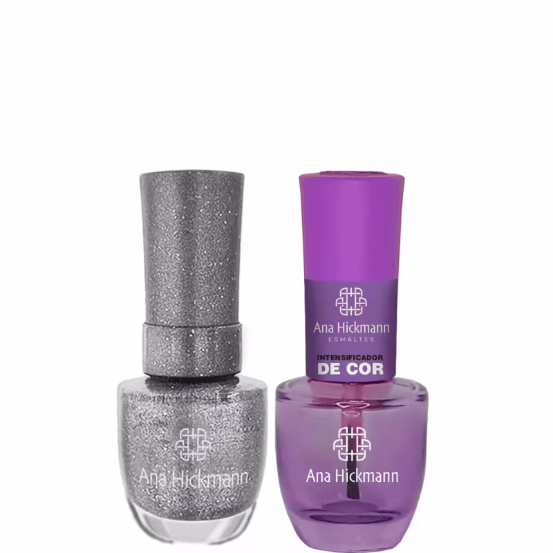 Ana Hickmann kit de Esmalte Cor Classic Diamond + Intensificador da Cor
