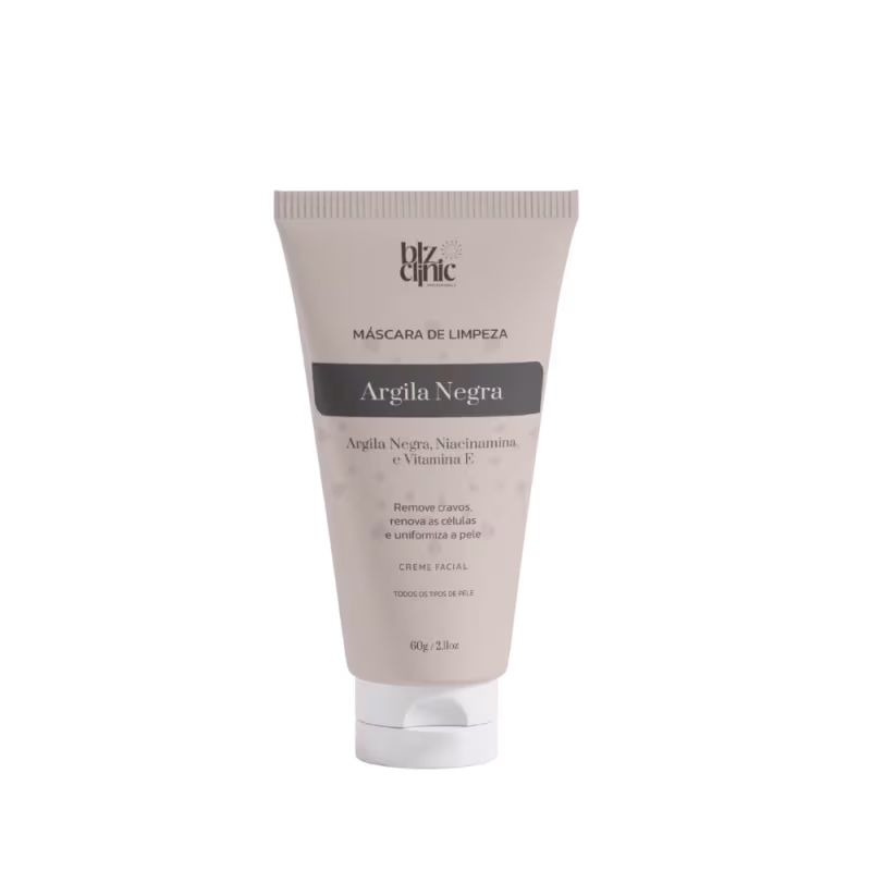 BLZ CLINIC - Máscara de Limpeza Argila Negra - 60G