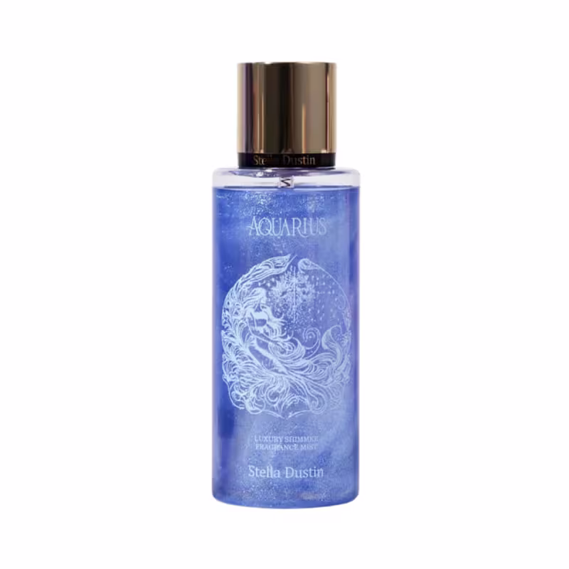 Kit Body Splash+Loção Hidratante Signo Aquario Stella Dustin