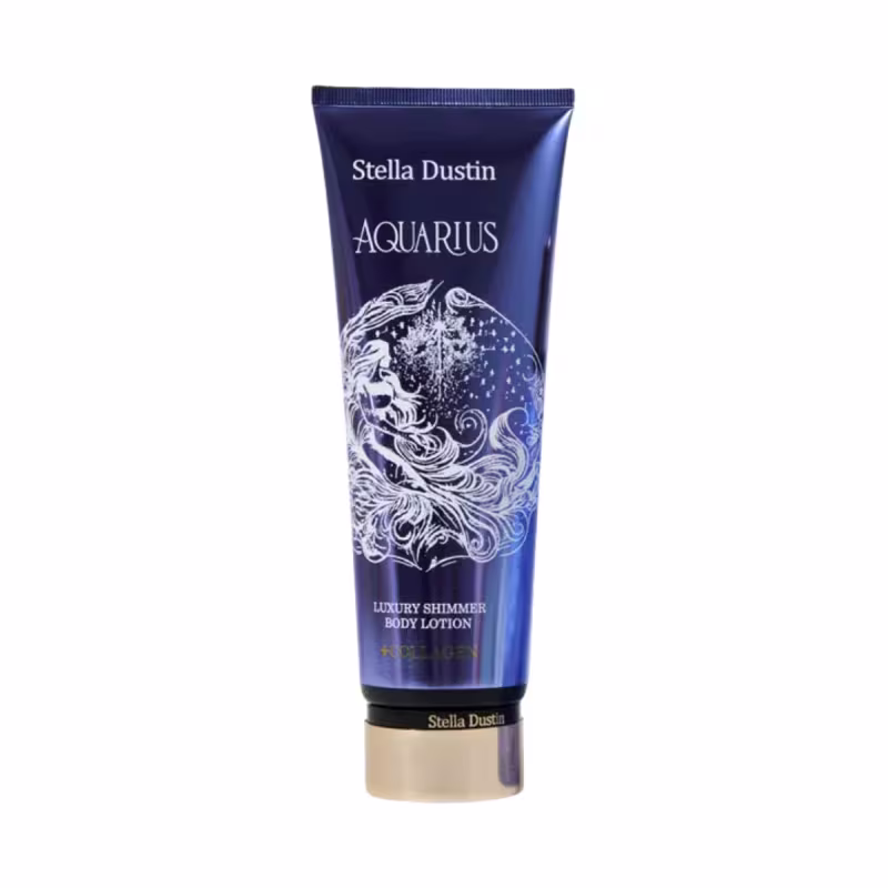 Kit Body Splash+Loção Hidratante Signo Aquario Stella Dustin