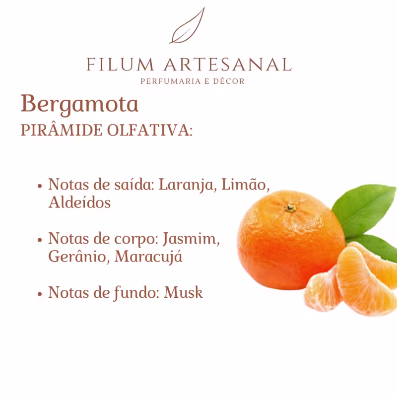 Filum Artesanal Home Spray de Ambiente Bergamota 200ml