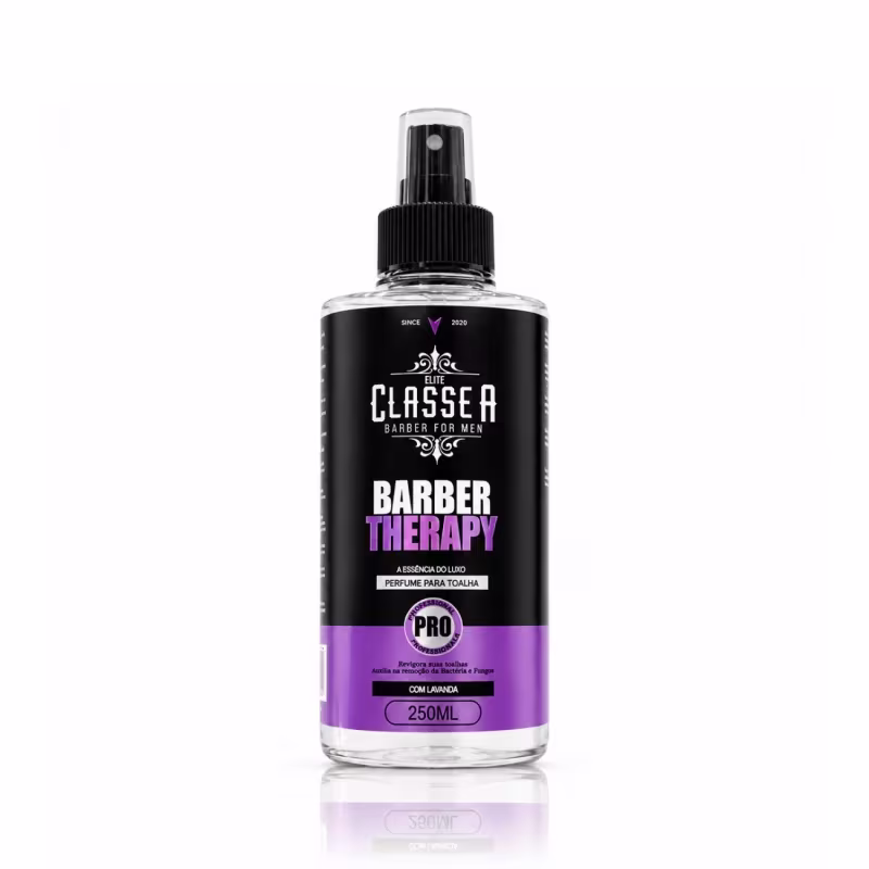 Perfume de Toalha Barber Therapy Classe A Barber 250ml Roxo